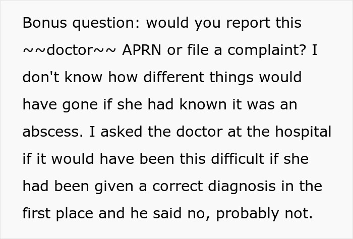 Nurse Dismisses 19YO's Symptoms And Sends Her Home, A Week Later, She Has Golf Ball-Sized Lump Nurse Dismisses 19YO's Symptoms And Sends Her Home, A Week Later, She Has Golf Ball-Sized Lump