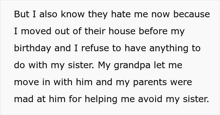 20YO Receives Special Treatment From Parents For Being Preemie, Bullies 18YO Causing Her To Leave 20YO Receives Special Treatment From Parents For Being Preemie, Bullies 18YO Causing Her To Leave