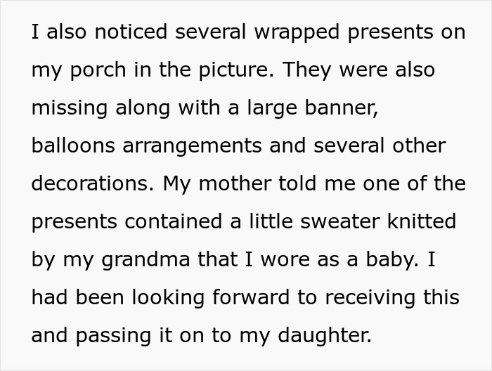 Porch Pirate Grandma Steals Baby’s Welcome Gifts After An Outburst Of Jealousy, Parents Shocked Porch Pirate Grandma Steals Baby’s Welcome Gifts After An Outburst Of Jealousy, Parents Shocked