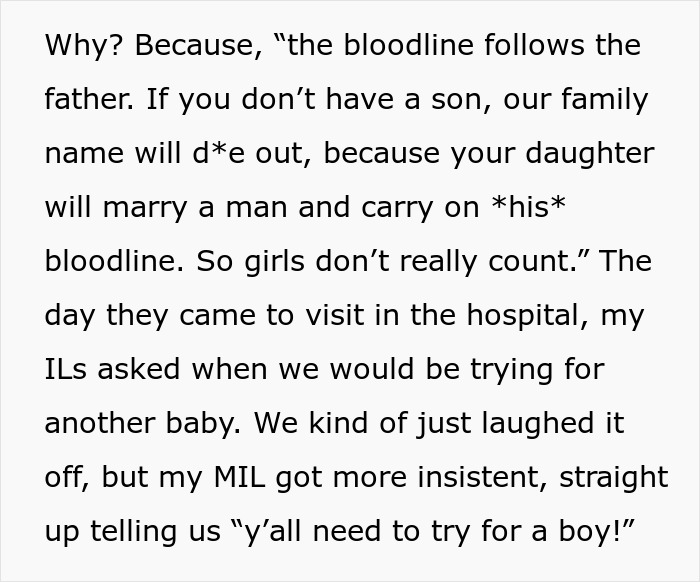 Woman Realizes MIL Has Done Something Diabolical After A Pregnancy Test: "Girls Don&rsquo;t Really Count"