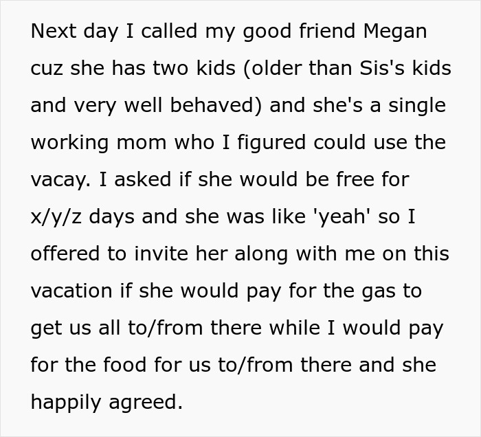 Entitled Mom Can't Believe Sister Didn't Take Her Kids On Vacation, Gets Even More Mad After Being Told Why Entitled Mom Can't Believe Sister Didn't Take Her Kids On Vacation, Gets Even More Mad After Being Told Why