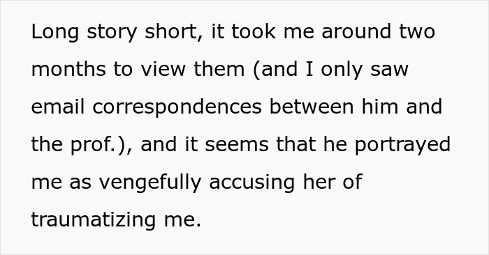 37YO's Obsession With Professor Takes A Creepy Turn As She Reports Her For Her "Curt" Email