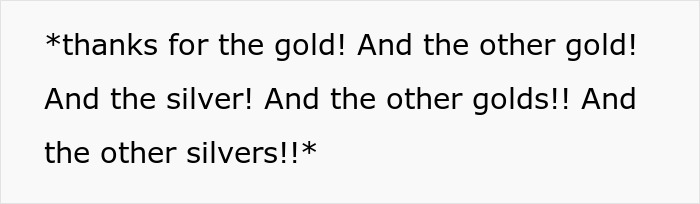 Thanks for the gold! And the other gold! And the silver! And the other golds!! And the other silvers!! about pregnant woman.