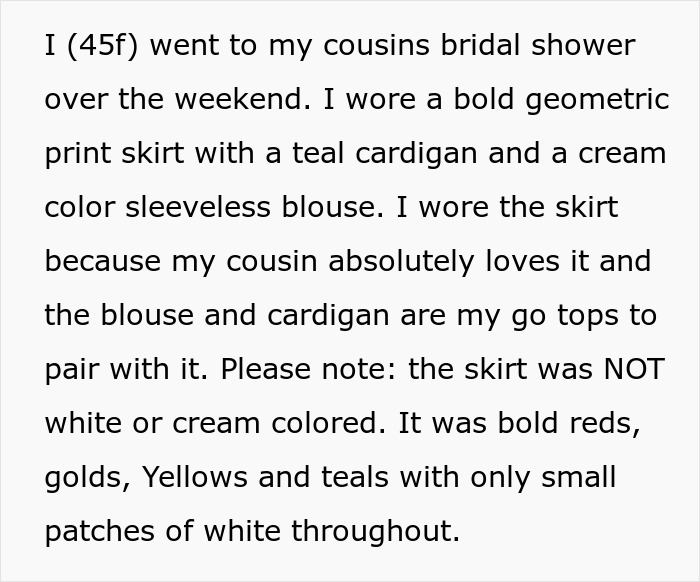 Guest Shamed Over Sleeveless Top And "White" Outfit Gets Unexpected Revenge Guest Shamed Over Sleeveless Top And "White" Outfit Gets Unexpected Revenge