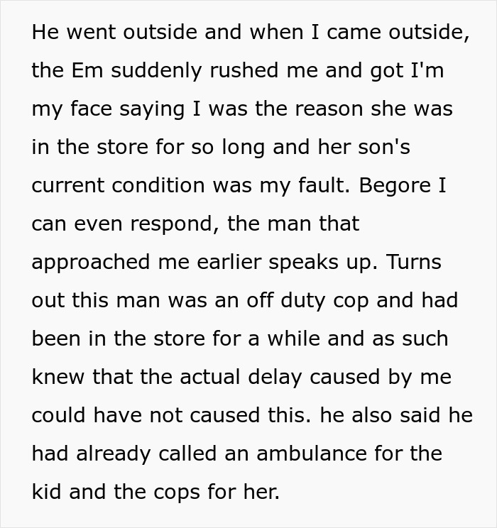 Text detailing a parenting fail incident where an off-duty cop intervened after a mom's logic led to her getting arrested. Text detailing a parenting fail incident where an off-duty cop intervened after a mom's logic led to her getting arrested.