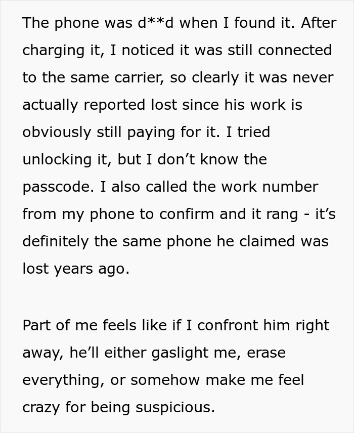 Woman Finds Husband's "Lost Phone" Starts Losing Her Mind Over It
