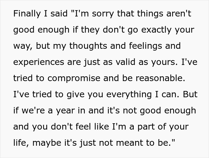 Introverted GF confronts partner about relationship issues, suggesting it may not be meant to be. Introverted GF confronts partner about relationship issues, suggesting it may not be meant to be.