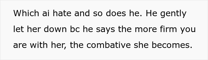 Text revealing the DIL and partner's dislike for the MIL's baby name suggestion.