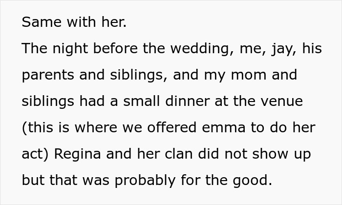 Entitled Mom Wants All Eyes On Her And Her Daughter During Brothers Wedding, Gets Dragged Instead