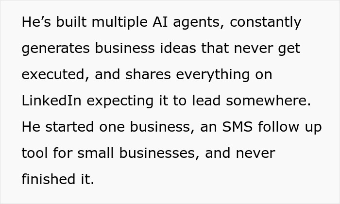Unemployed man builds AI agents and unfinished business tools shared on LinkedIn Unemployed man builds AI agents and unfinished business tools shared on LinkedIn