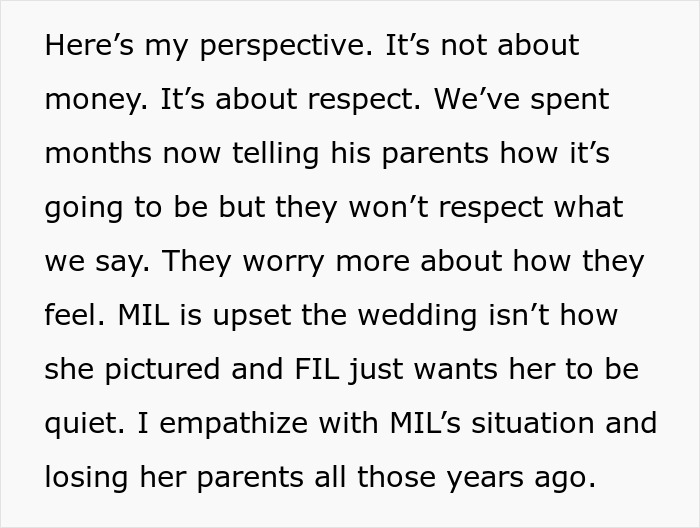 MIL Tries To Take Over Wedding Planning, Bride Can't Take It Anymore MIL Tries To Take Over Wedding Planning, Bride Can't Take It Anymore