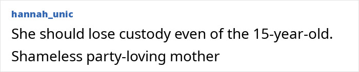 A comment about a biker finding baby crawling out at night and mom's motives.