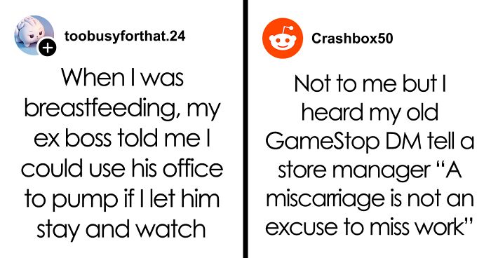 “Miscarriage Is Not An Excuse”: 67 Of The Worst Things Someone’s Boss Ever Said To Them