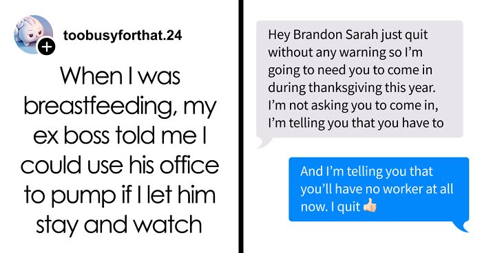 “Miscarriage Is Not An Excuse”: 67 Of The Worst Things Someone’s Boss Ever Said To Them