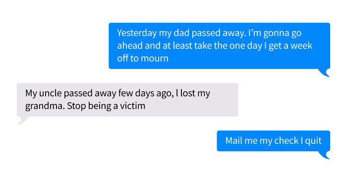 “Miscarriage Is Not An Excuse”: 67 Of The Worst Things Someone’s Boss Ever Said To Them