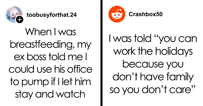 “Miscarriage Is Not An Excuse”: 67 Of The Worst Things Someone’s Boss Ever Said To Them