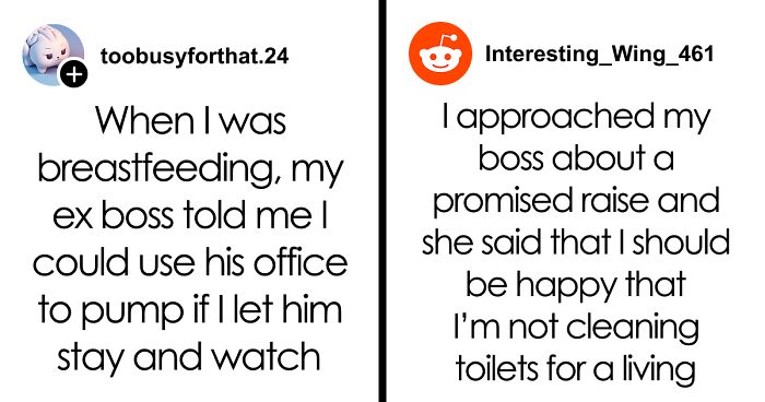 “Miscarriage Is Not An Excuse”: 67 Of The Worst Things Someone’s Boss Ever Said To Them