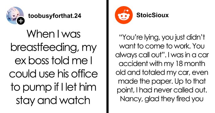 “Miscarriage Is Not An Excuse”: 67 Of The Worst Things Someone’s Boss Ever Said To Them