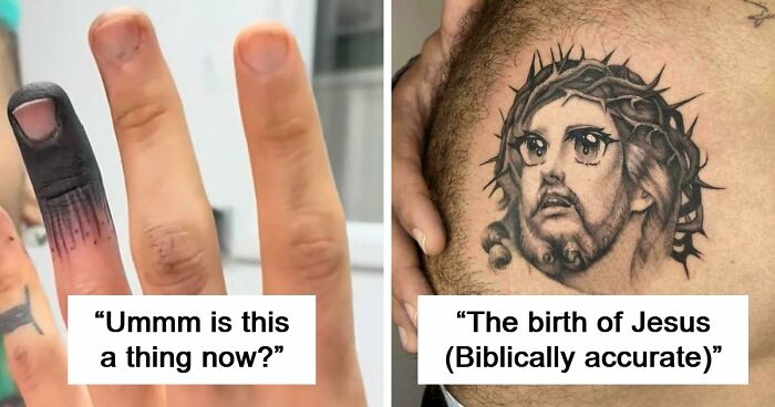 53 Times Tattoo Artist’s Talent Was Wasted On Questionable Ideas