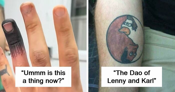 53 Times Tattoo Artist’s Talent Was Wasted On Questionable Ideas