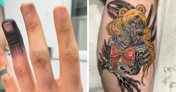 53 Times Tattoo Artist’s Talent Was Wasted On Questionable Ideas