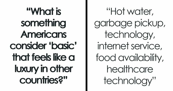 39 Things Americans Take For Granted That Feel Like Luxuries Elsewhere