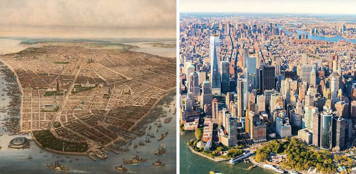 91 Before-And-After Photos That Show How Much America Has Changed