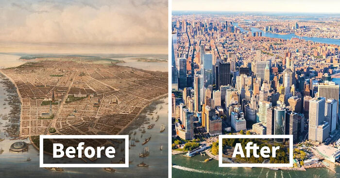 91 Before-And-After Photos That Show How Much America Has Changed