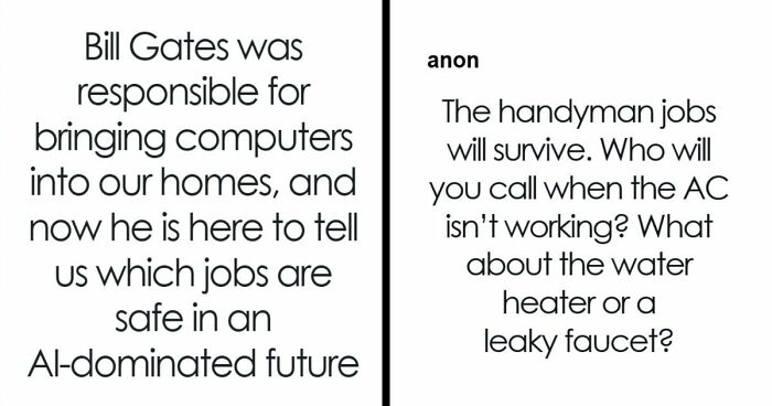 AI Has Already Axed 8% Of Jobs Worldwide And Bill Gates Says Only 4 Careers Are Actually Safe
