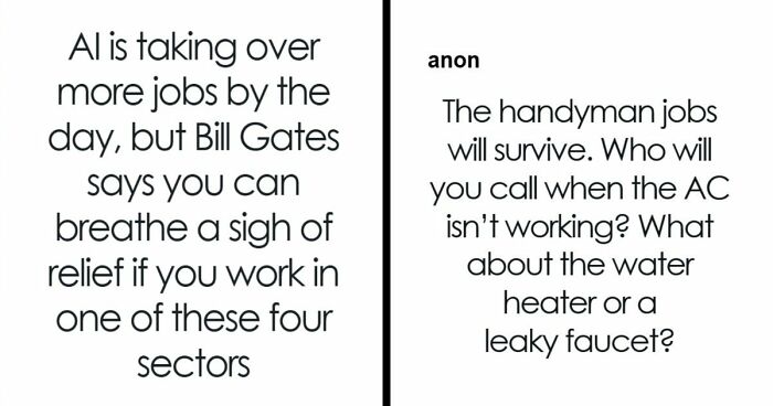 AI Has Already Axed 8% Of Jobs Worldwide And Bill Gates Says Only 4 Careers Are Actually Safe