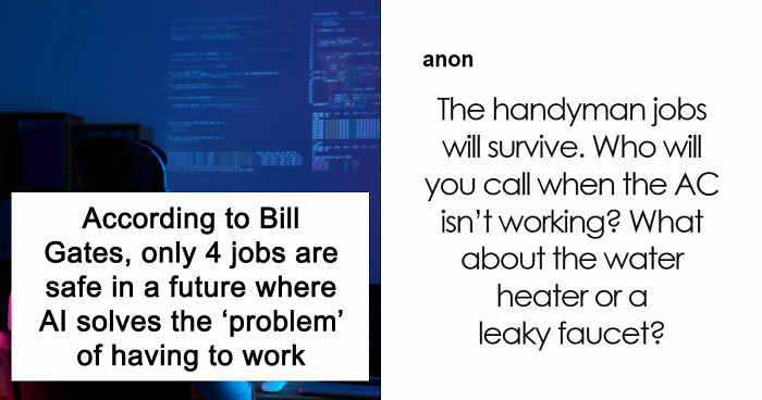 AI Has Already Axed 8% Of Jobs Worldwide And Bill Gates Says Only 4 Careers Are Actually Safe
