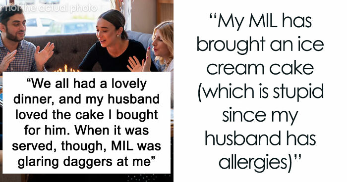 MIL Secretly Brings Her Own Cake To Son’s Birthday, Doesn’t Expect What Happens Next