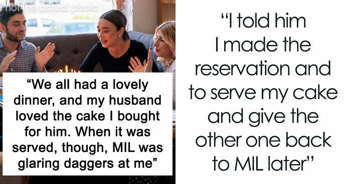 MIL Secretly Brings Her Own Cake To Son’s Birthday, Doesn’t Expect What Happens Next