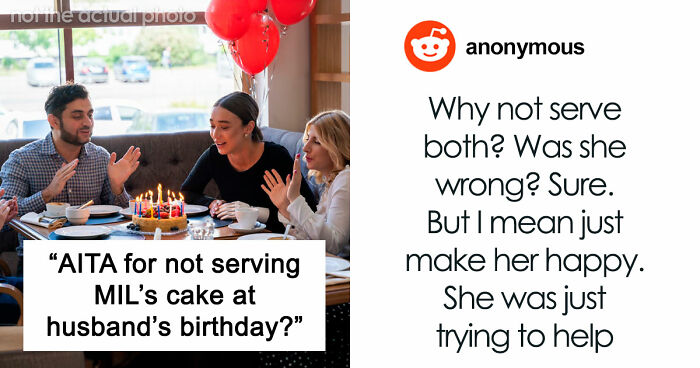 MIL Secretly Brings Her Own Cake To Son’s Birthday, Doesn’t Expect What Happens Next