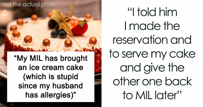 MIL Secretly Brings Her Own Cake To Son’s Birthday, Doesn’t Expect What Happens Next