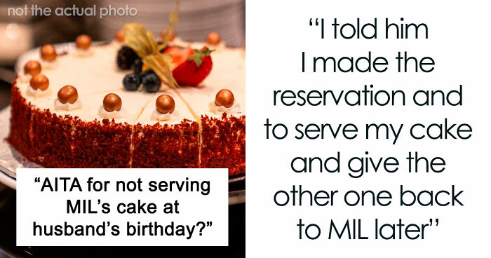 MIL Secretly Brings Her Own Cake To Son’s Birthday, Doesn’t Expect What Happens Next