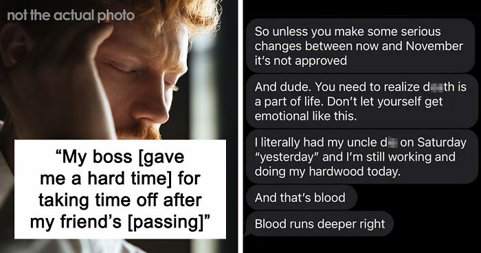 “Don’t Let Yourself Get Emotional”: Boss Messages To Grieving Employee Enrages People