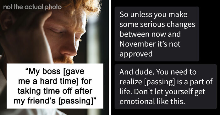 “Don’t Let Yourself Get Emotional”: Boss Messages To Grieving Employee Enrages People