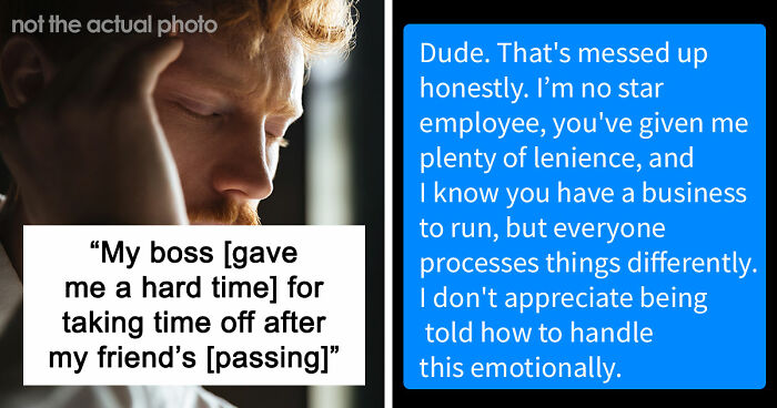 “Don’t Let Yourself Get Emotional”: Boss Messages To Grieving Employee Enrages People