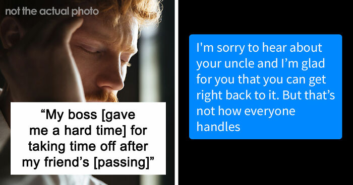 “Don’t Let Yourself Get Emotional”: Boss Messages To Grieving Employee Enrages People
