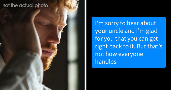 “Don’t Let Yourself Get Emotional”: Boss Messages To Grieving Employee Enrages People