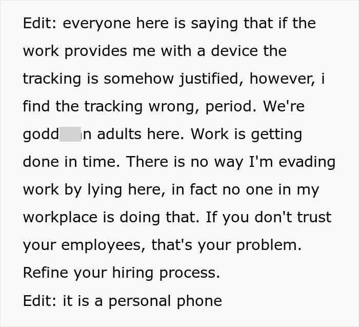 Boss Tracks Employees Using The Same App He Uses On His Kids, Threatens Them With Fines: &ldquo;So So So Wrong"