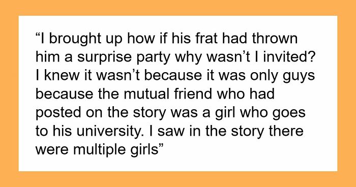 “[Would I Be The Jerk] If I Broke Up With My BF Because His Friends Got Him A ‘Me’ Shaped Piñata?”
