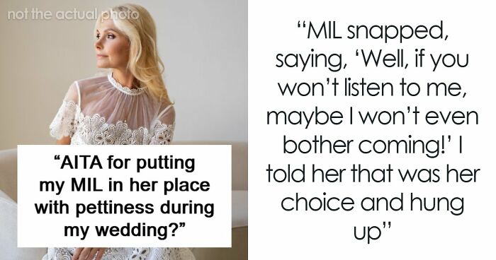 MIL Shows Up To Son’s Wedding In White, Bride Starts Giving Her Exactly What She Wants