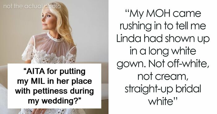 MIL Shows Up To Son’s Wedding In White, Bride Starts Giving Her Exactly What She Wants
