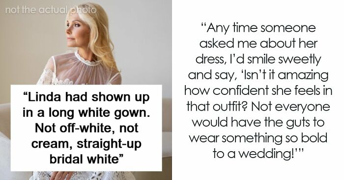 MIL Shows Up To Son’s Wedding In White, Bride Starts Giving Her Exactly What She Wants