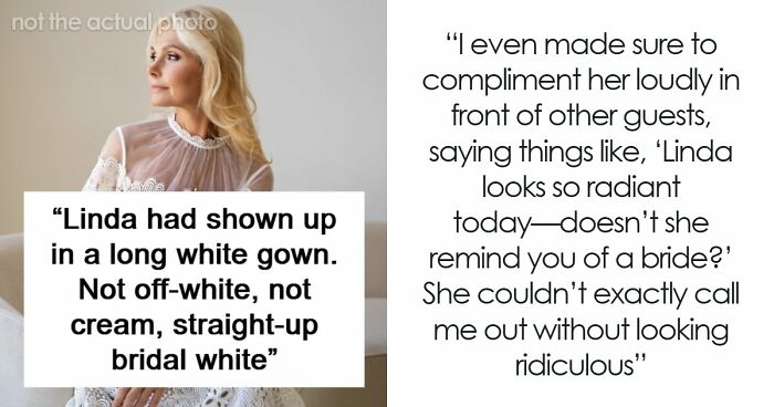 MIL Shows Up To Son’s Wedding In White, Bride Starts Giving Her Exactly What She Wants
