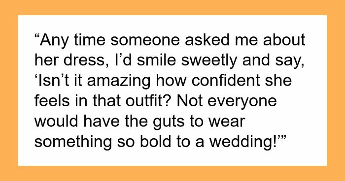 MIL Shows Up To Son’s Wedding In White, Bride Starts Giving Her Exactly What She Wants