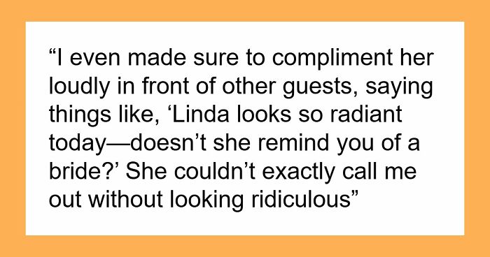 MIL Shows Up To Son’s Wedding In White, Bride Starts Giving Her Exactly What She Wants