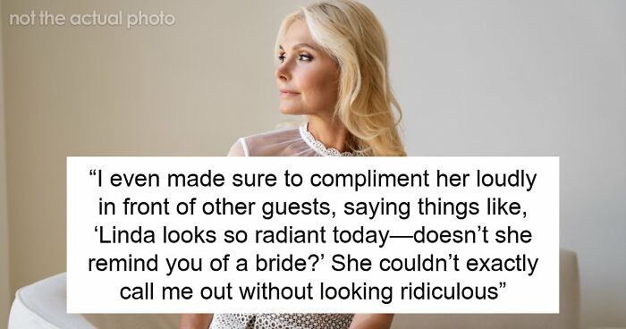 MIL Shows Up To Son’s Wedding In White, Bride Starts Giving Her Exactly What She Wants